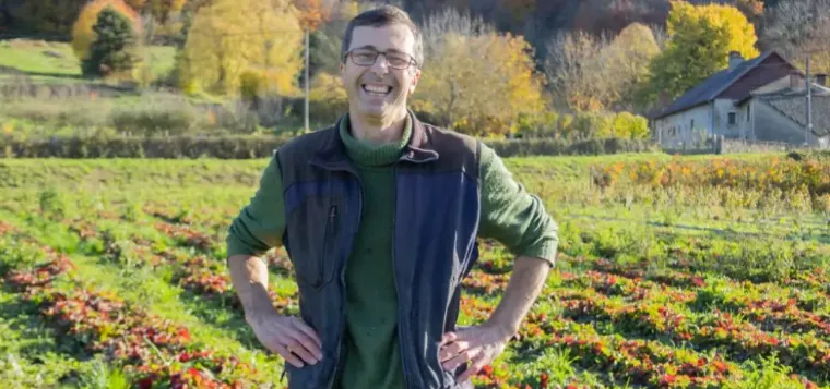 Marc, arboriculteur aux Vergers de Louisias à Charavines